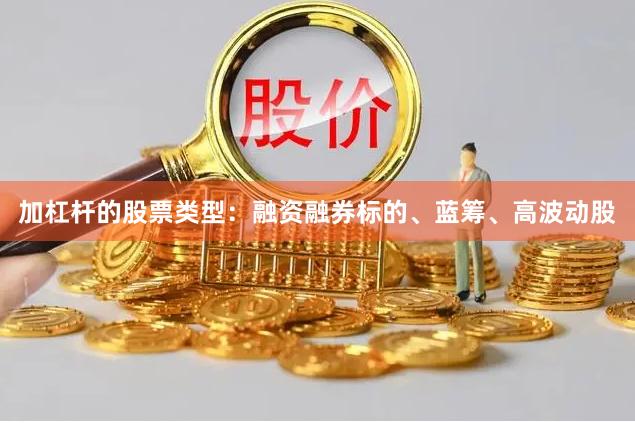 加杠杆的股票类型：融资融券标的、蓝筹、高波动股